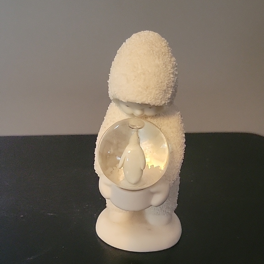 Snowybabies "A WISH FOR SNOW" Penguin Snow Globe FIGURINE
